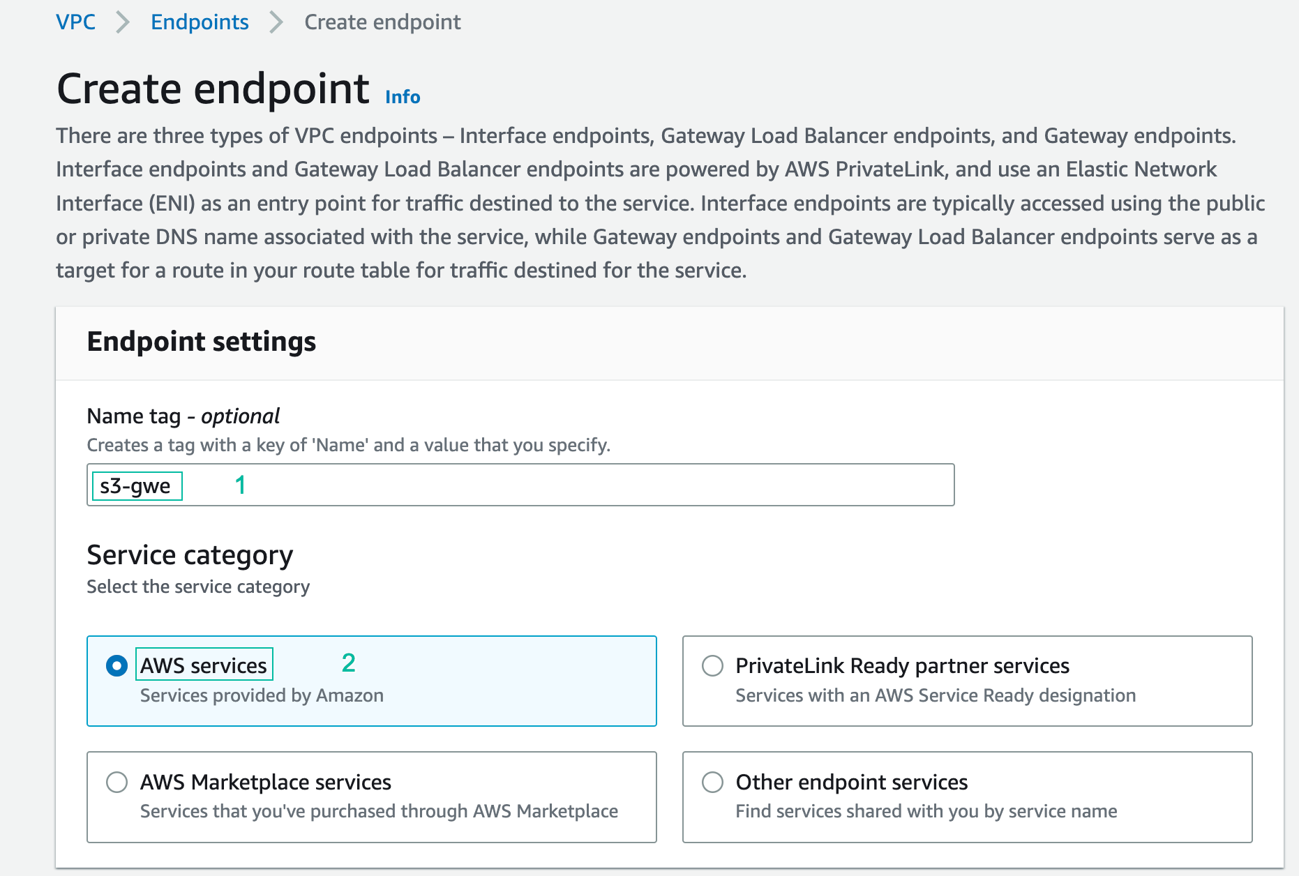 endpoint
